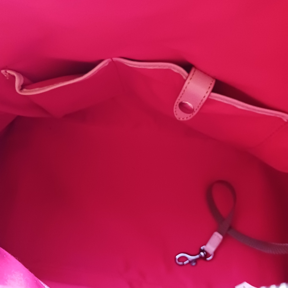 Dooney & Bourke Vintage Patent Leather Dome Tote Handbag In Emerald 12"×16"x7 - Picture 12 of 14